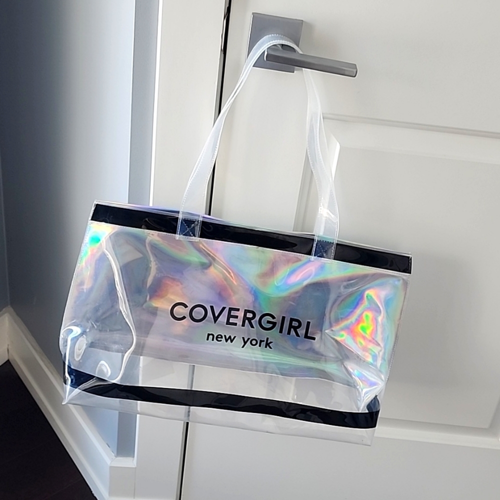 Large clear tote bag!